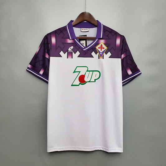 Fiorentina away jersey. Season 92/93
