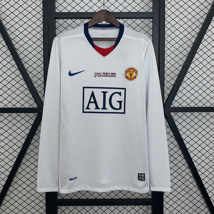 Manchester United longsleeve 2009 Champions League final away jersey.