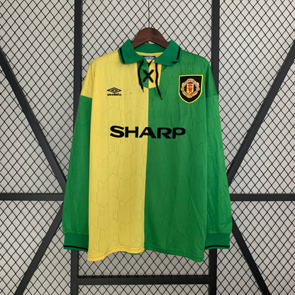 Manchester United longsleeve away jersey. Season 92/93