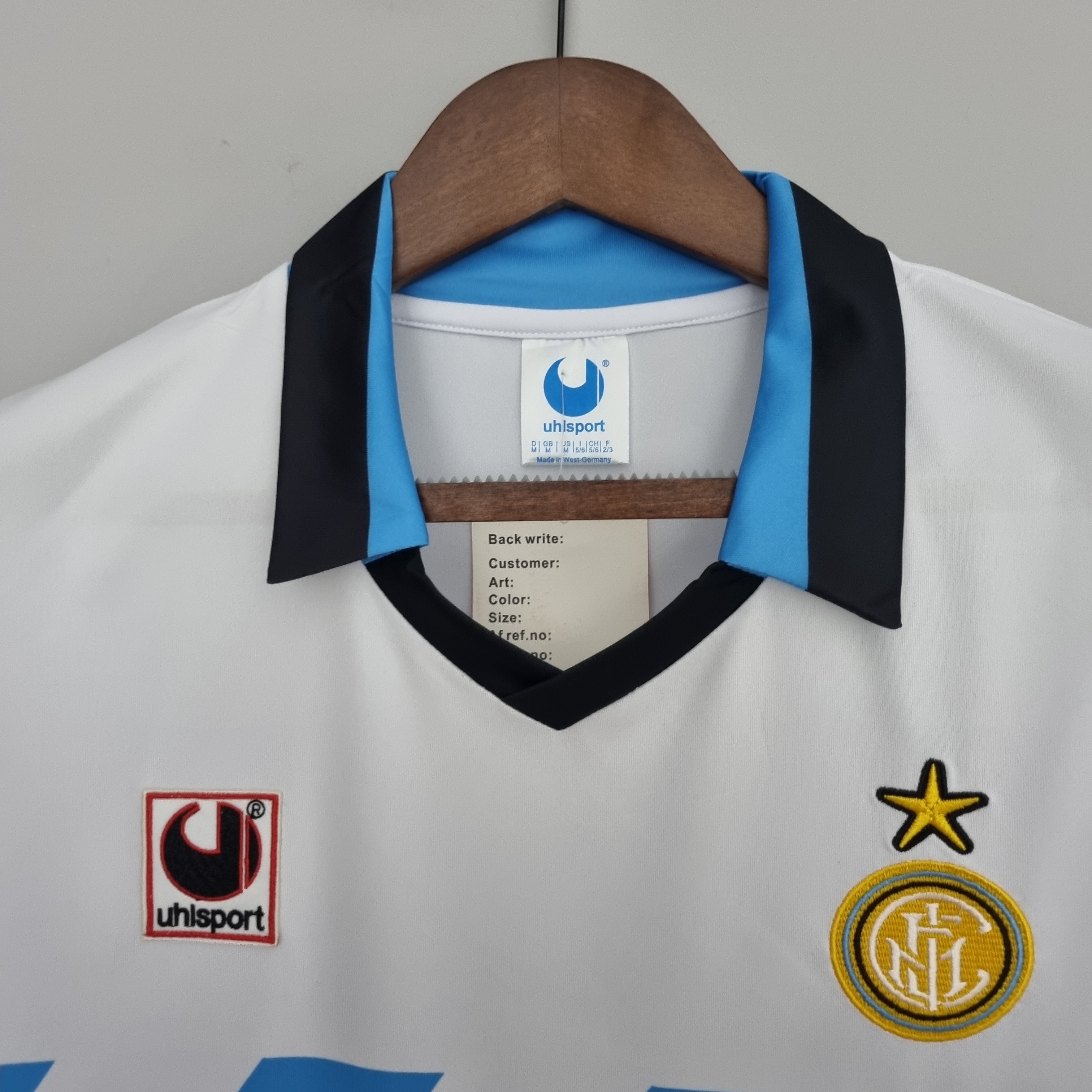 Inter away jersey. Season 90/91