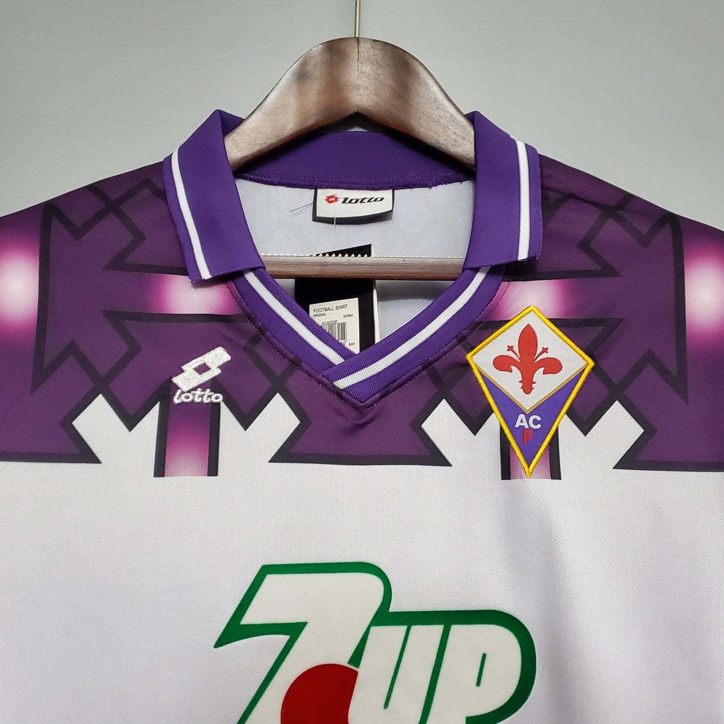Fiorentina away jersey. Season 92/93