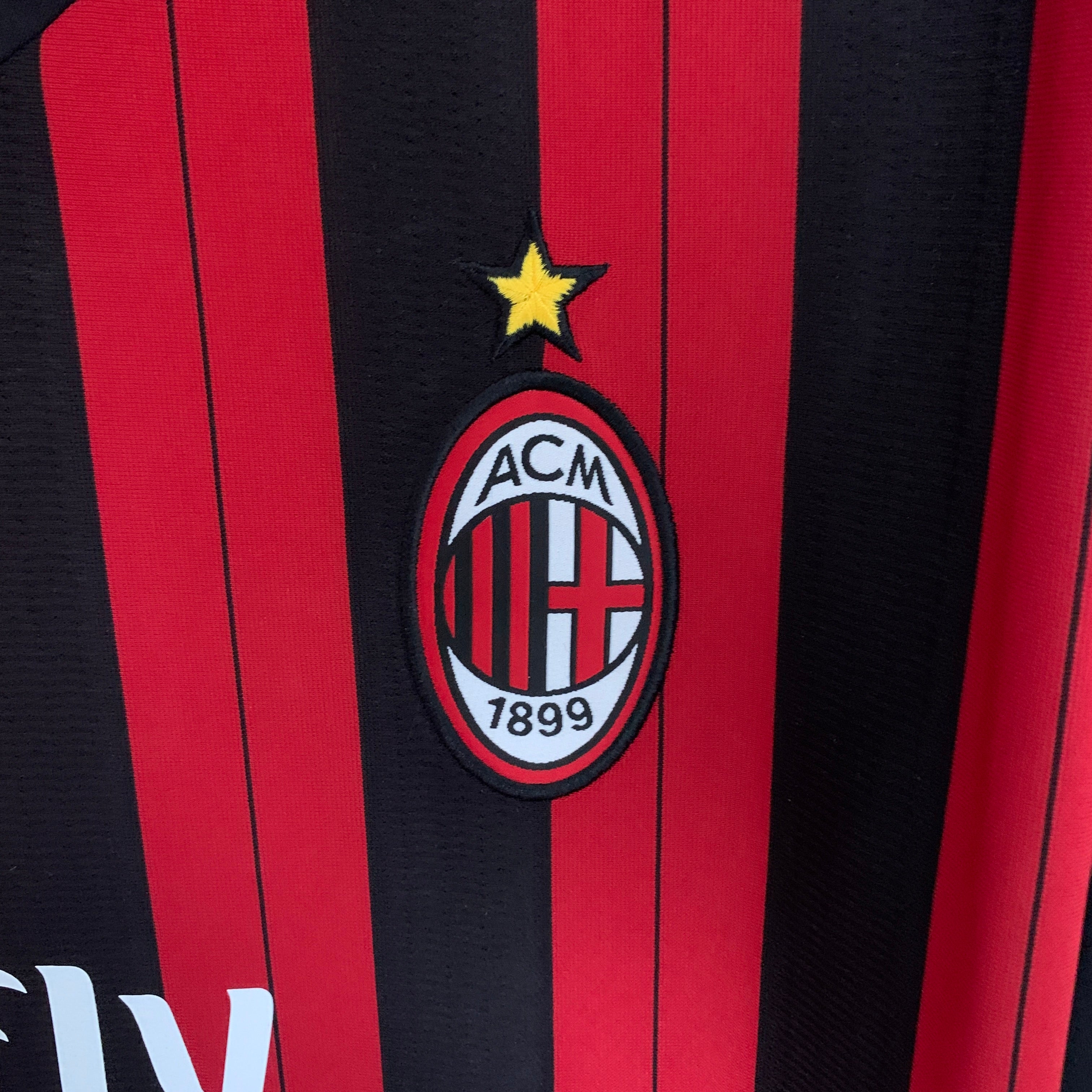 AC Milan longsleeve home jersey. Season 13/14