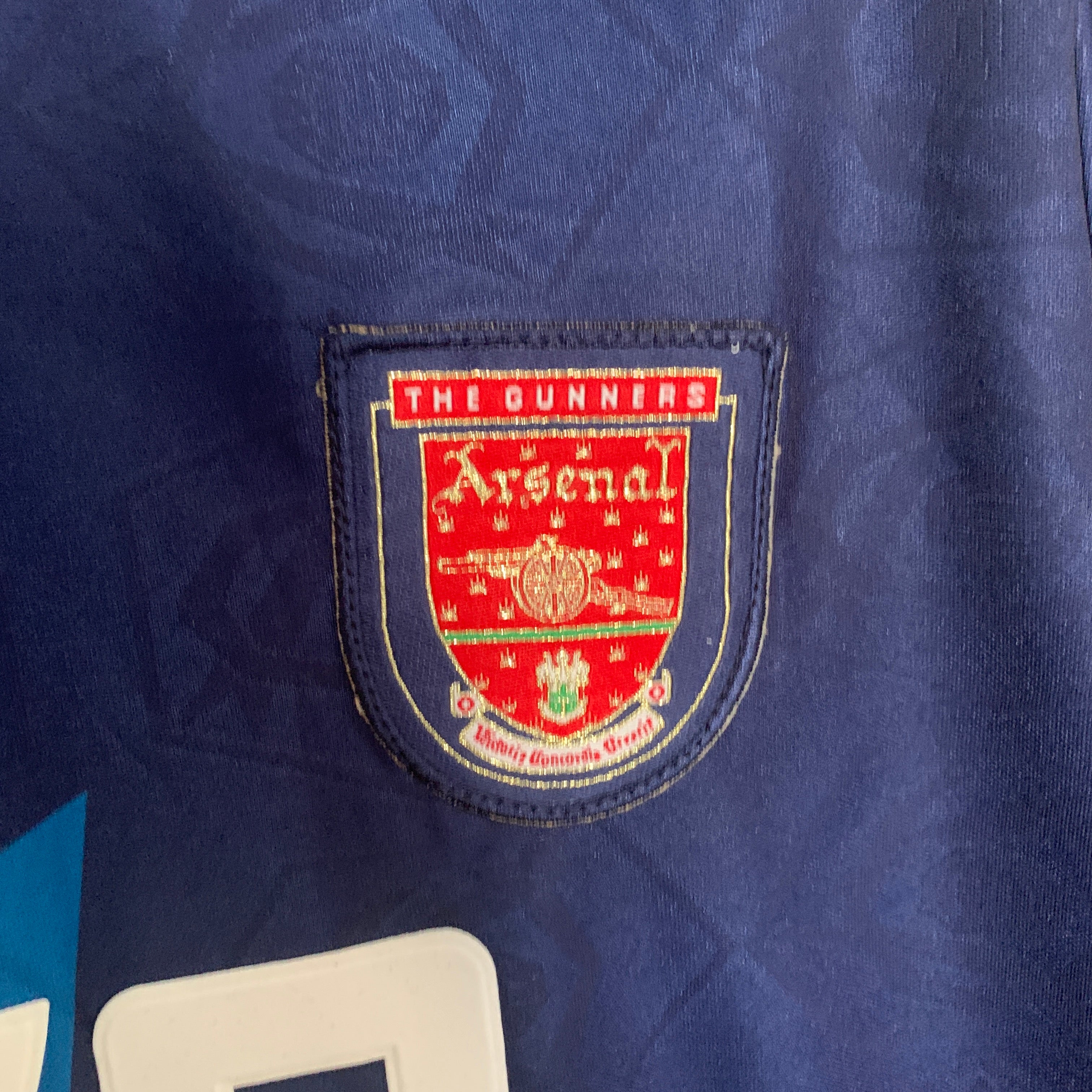 Arsenal longsleeve away jersey. Season 95/96