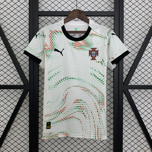 Portugal away jersey for women. Season 25/26