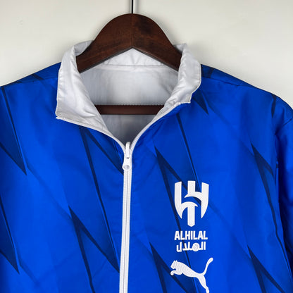 Riyadh Crescent double-sided Windbreaker