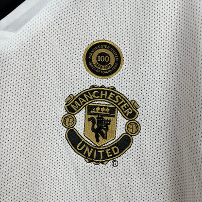 Manchester United 100th Anniversary double-sided longsleeve jersey. Season 01/02