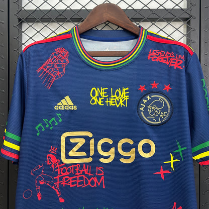 Ajax Bob Marley tribute special edititon jersey (blue)