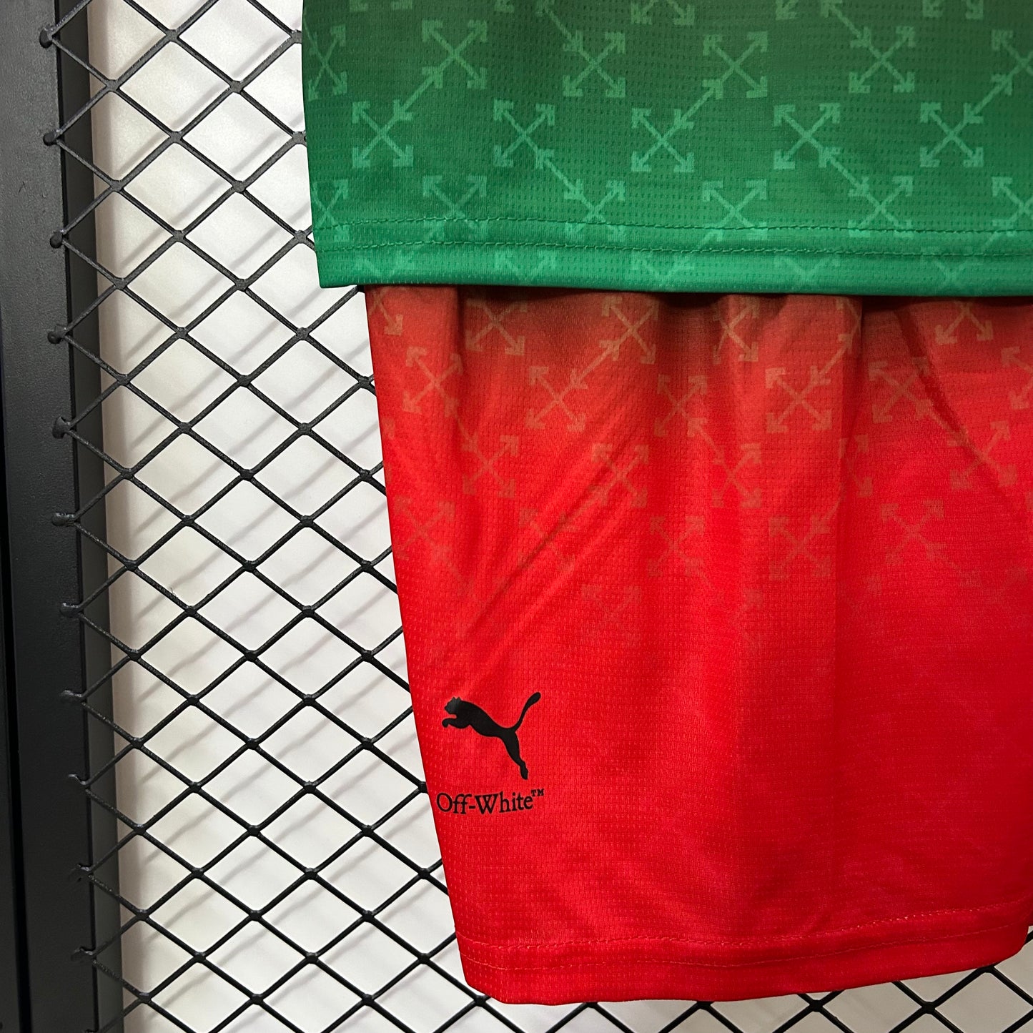 AC Milan x Off-White Special Edition kids set. Season 24/25