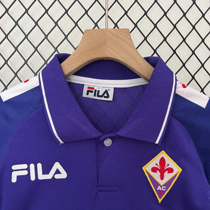 Fiorentina home kids set. Season 97/98