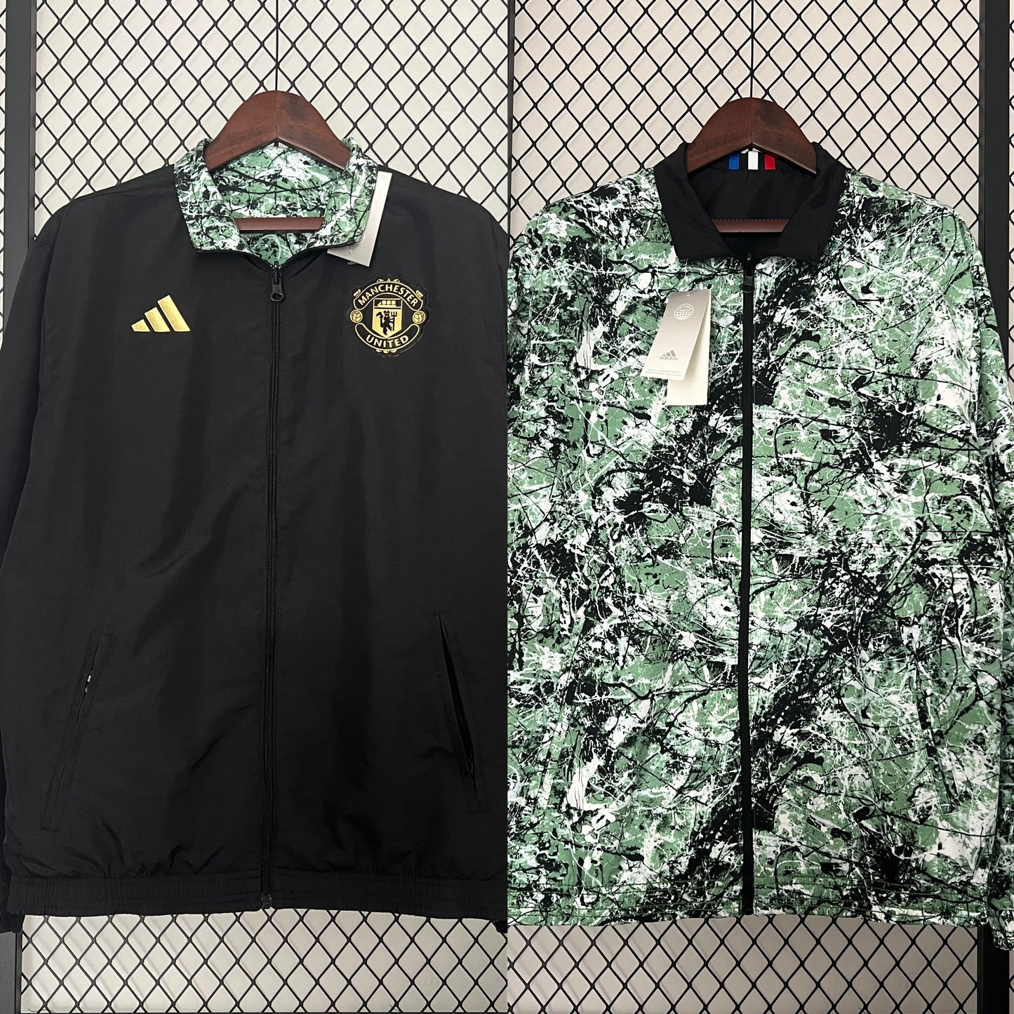 Manchester United double-sided Windbreaker