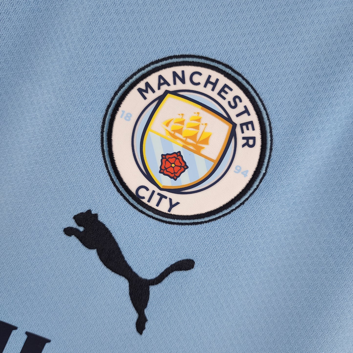 Manchester City home jersey. Season 22/23