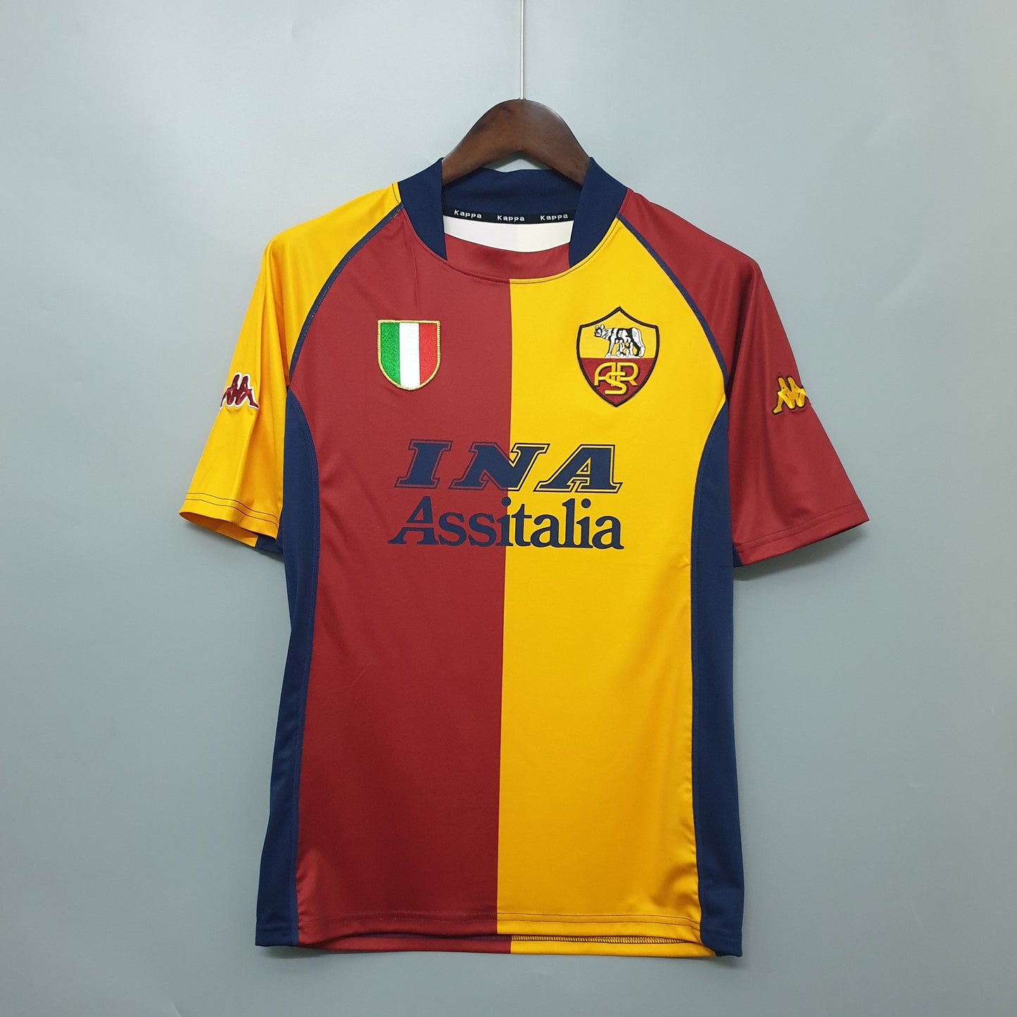 AS Roma home jersey. Season 01/02