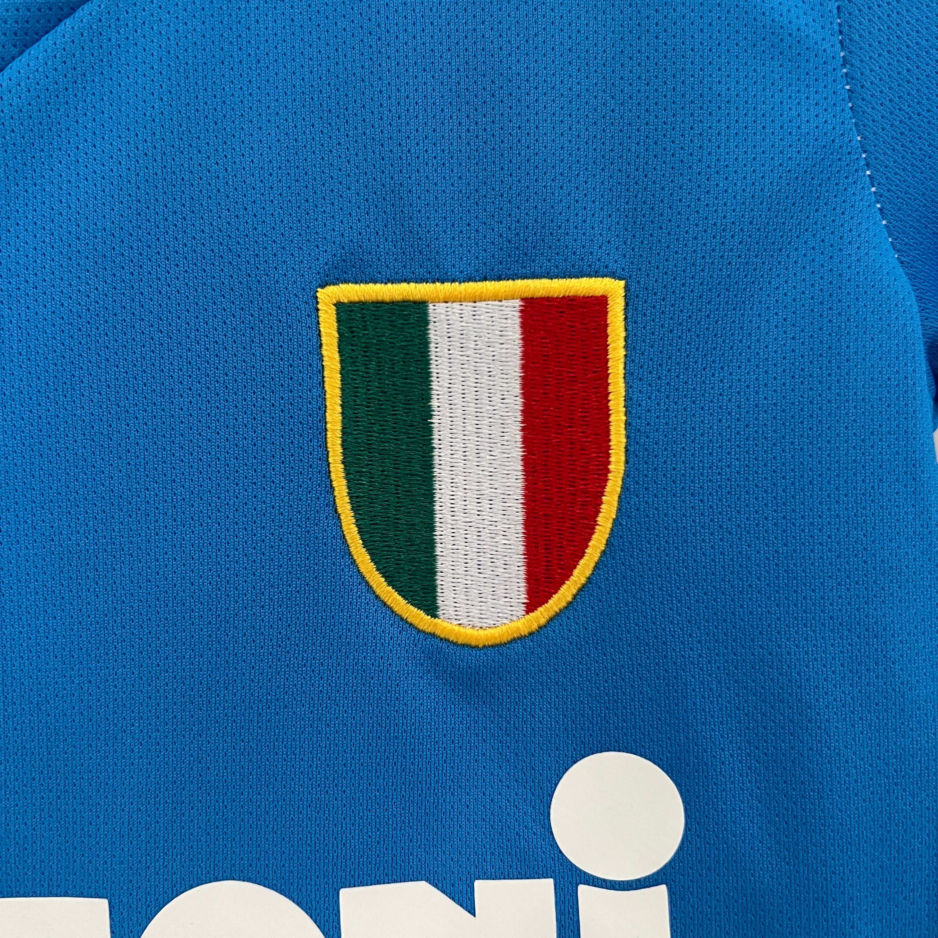 Napoli home kids set. Season 87/89