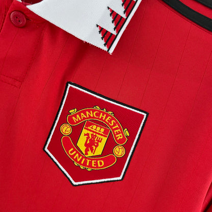 Manchester United home jersey. Season 22/23