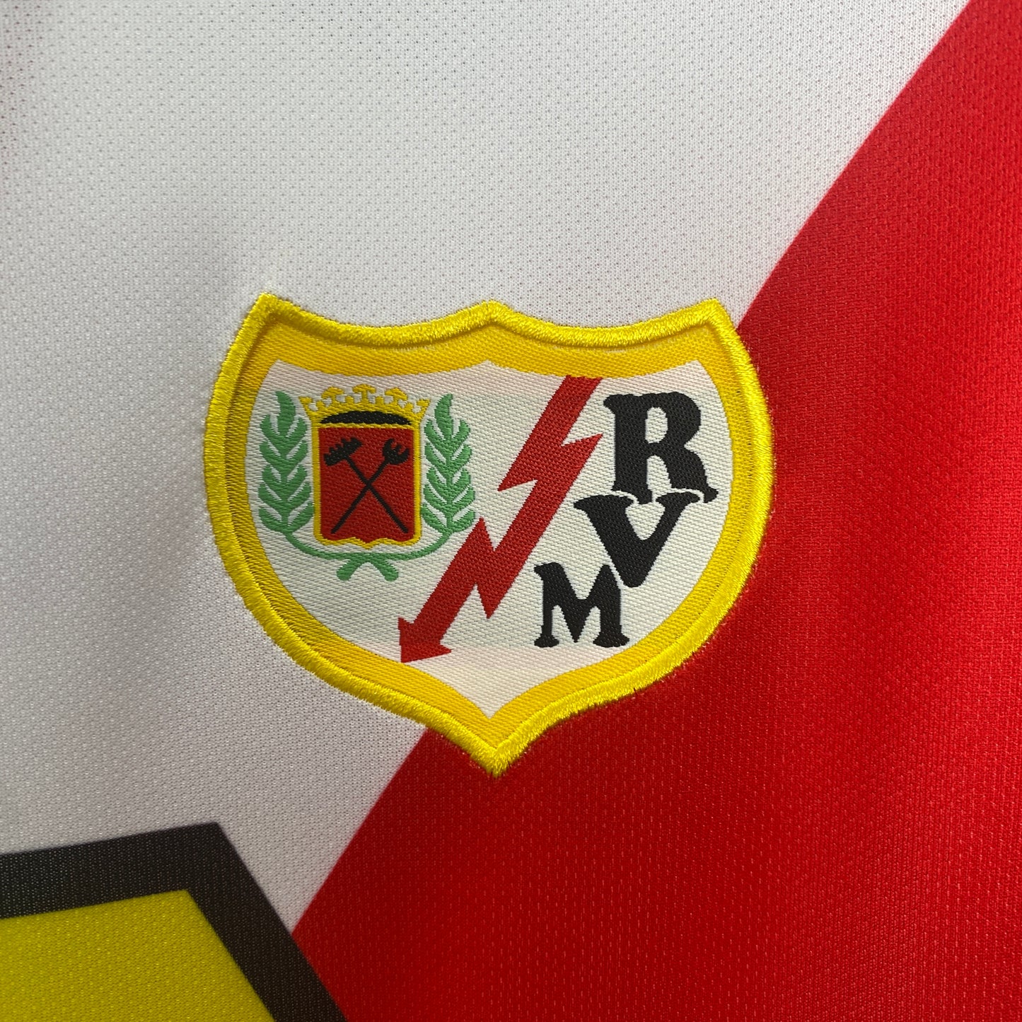 Rayo Valecano home jersey. Season 01/02