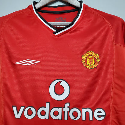 Manchester United home jersey. Season 00/02