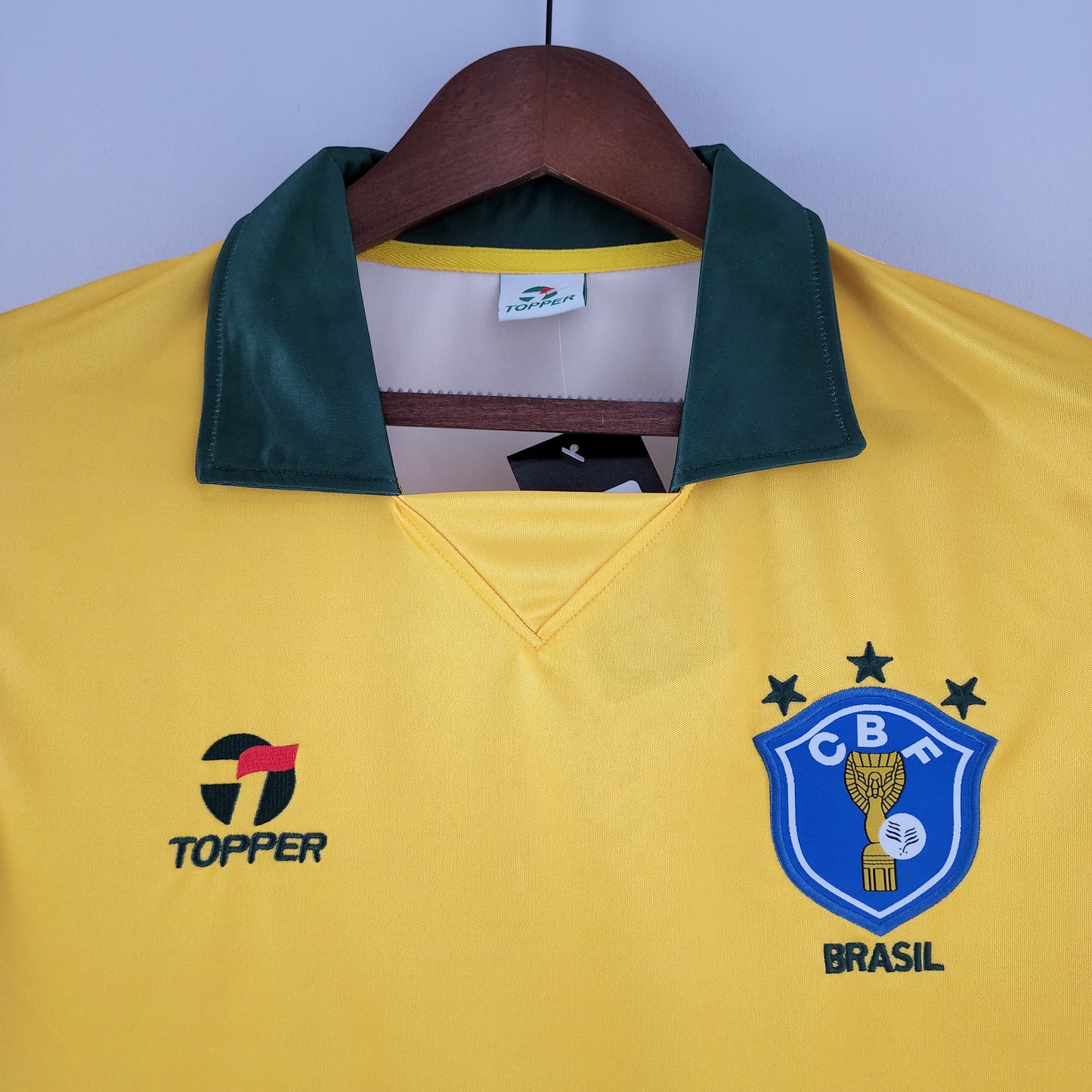 Brazil home jersey. Season 1988