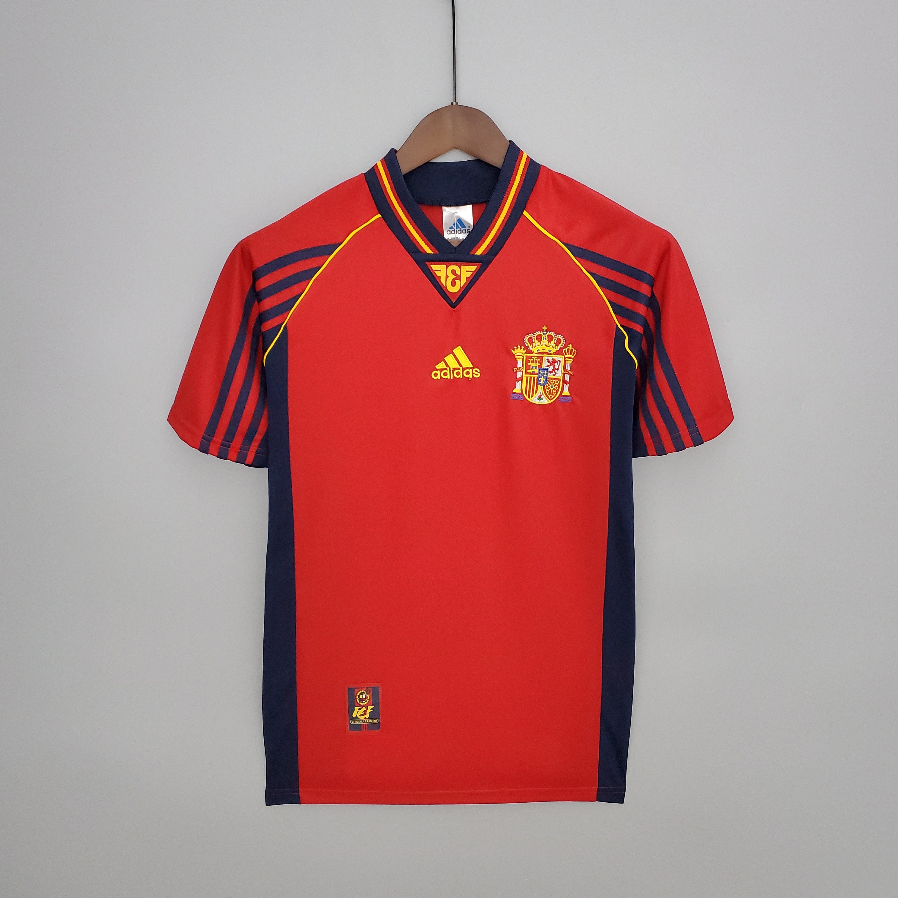 Spain 1998 home jersey.