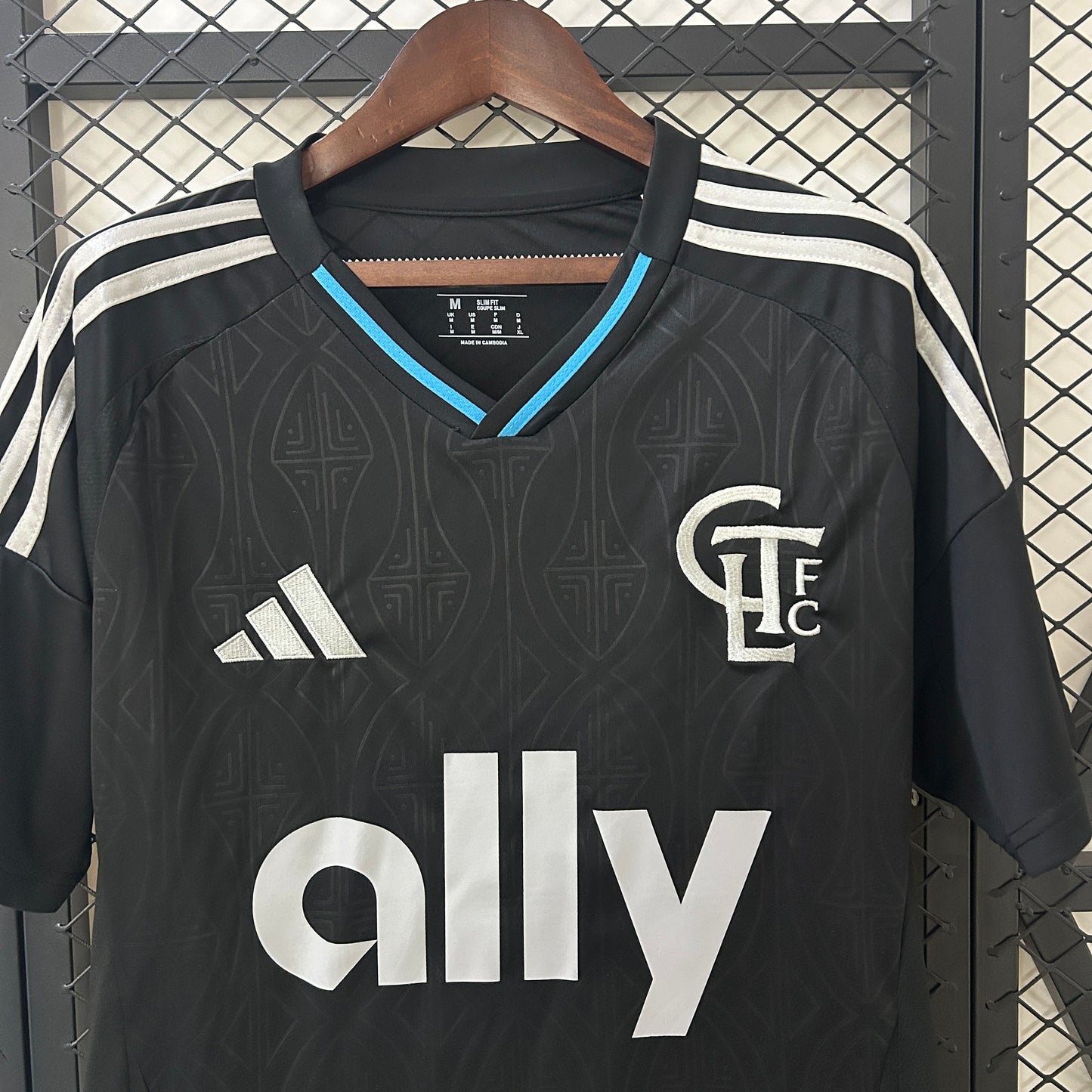 Charlotte FC away jersey. Season 25/26