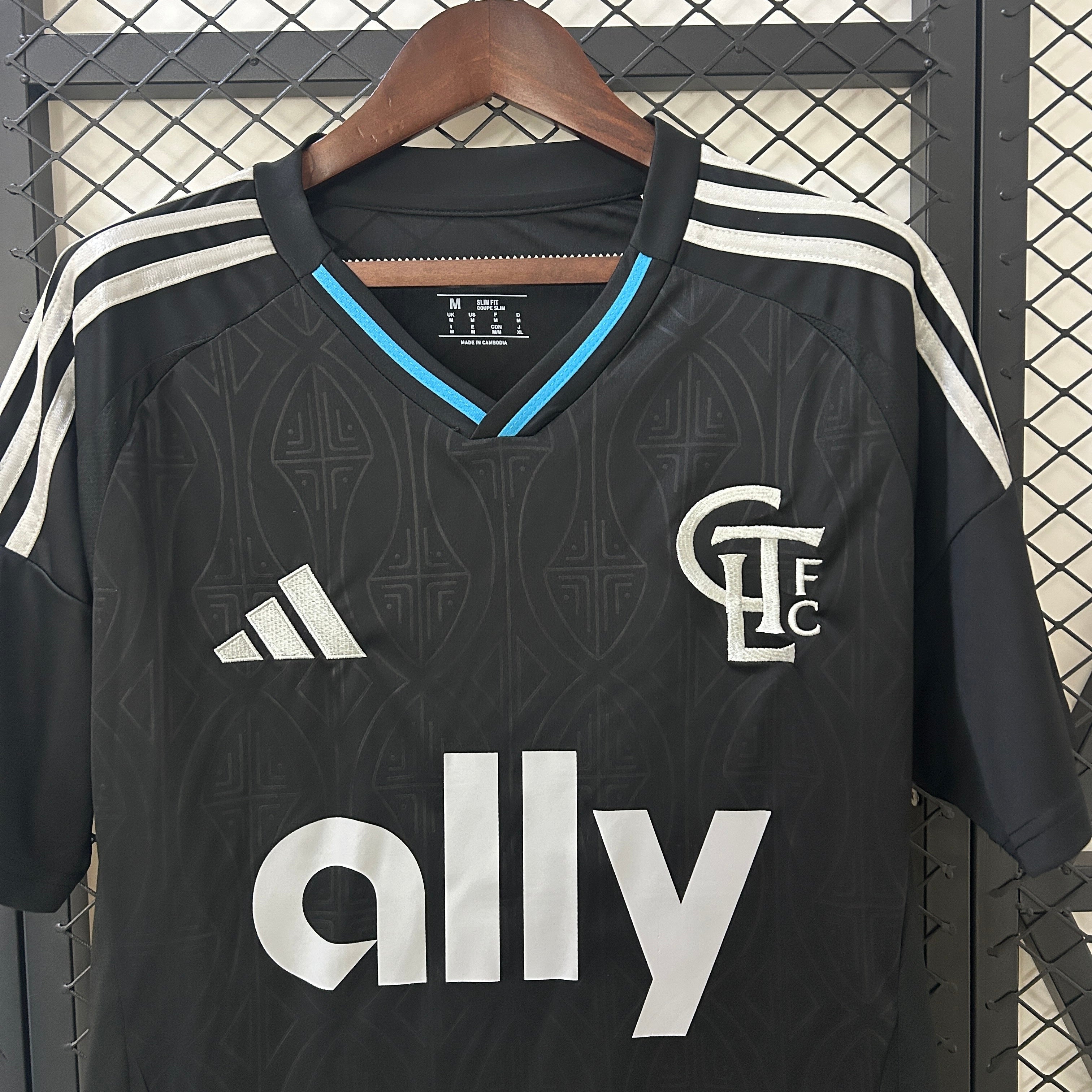 Charlotte FC away jersey. Season 25/26