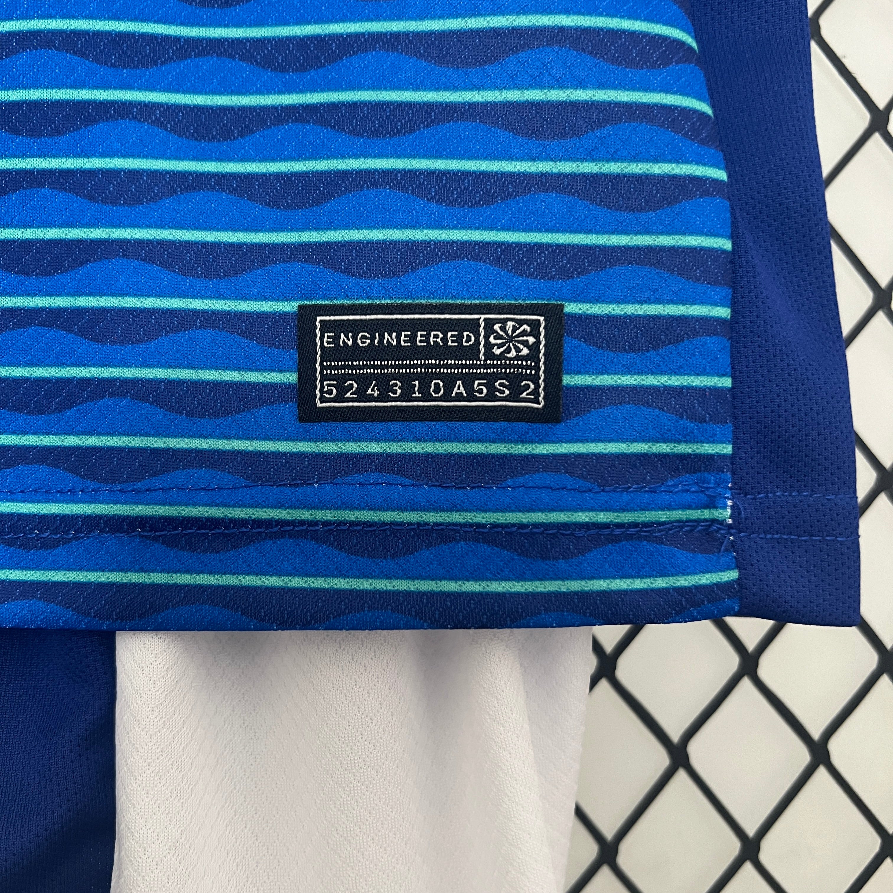 Brazil 2024 away kids set.