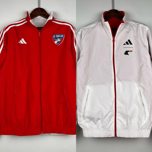 Dallas FC double-sided Windbreaker