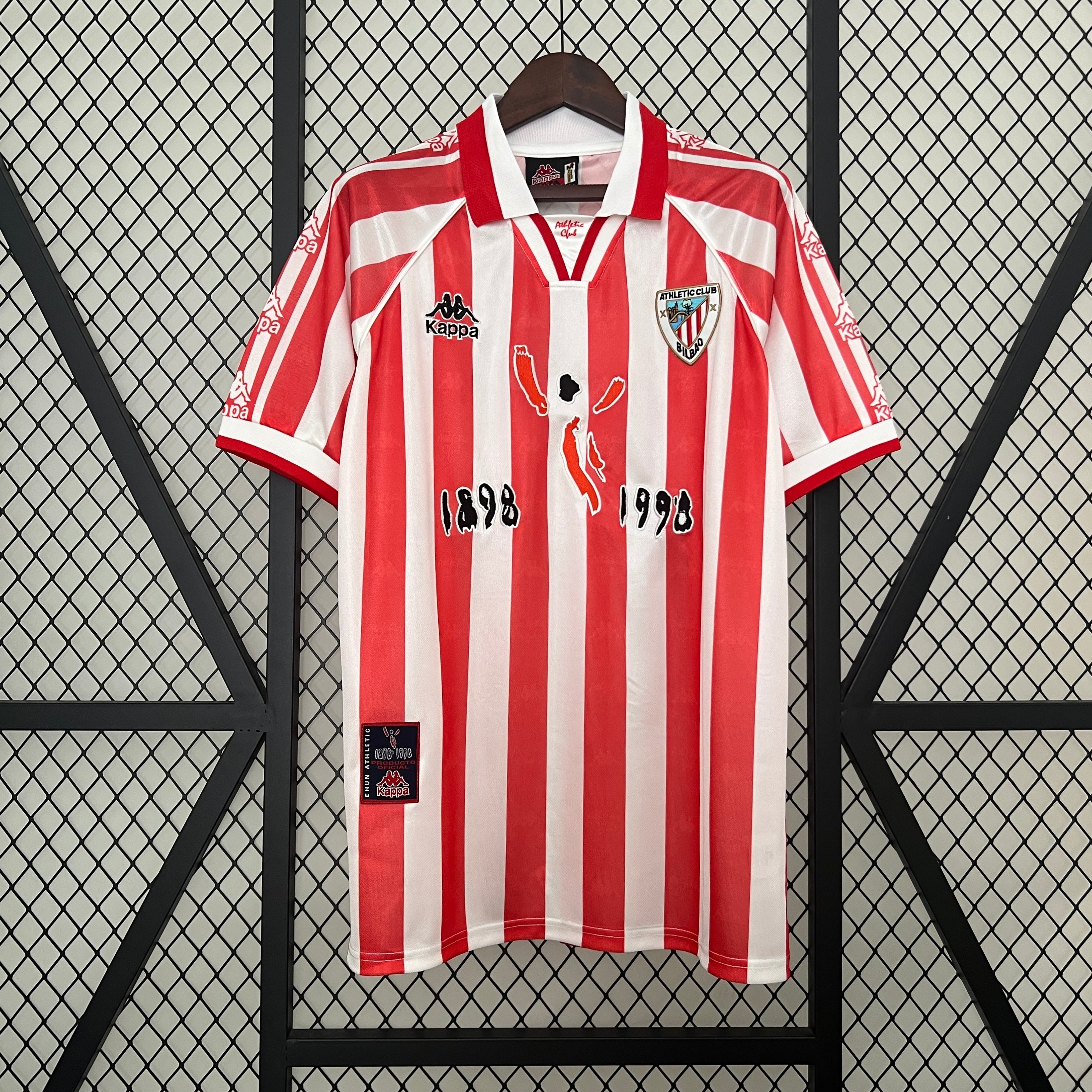 Athletic Bilbao 100th Anniversary Home jersey.