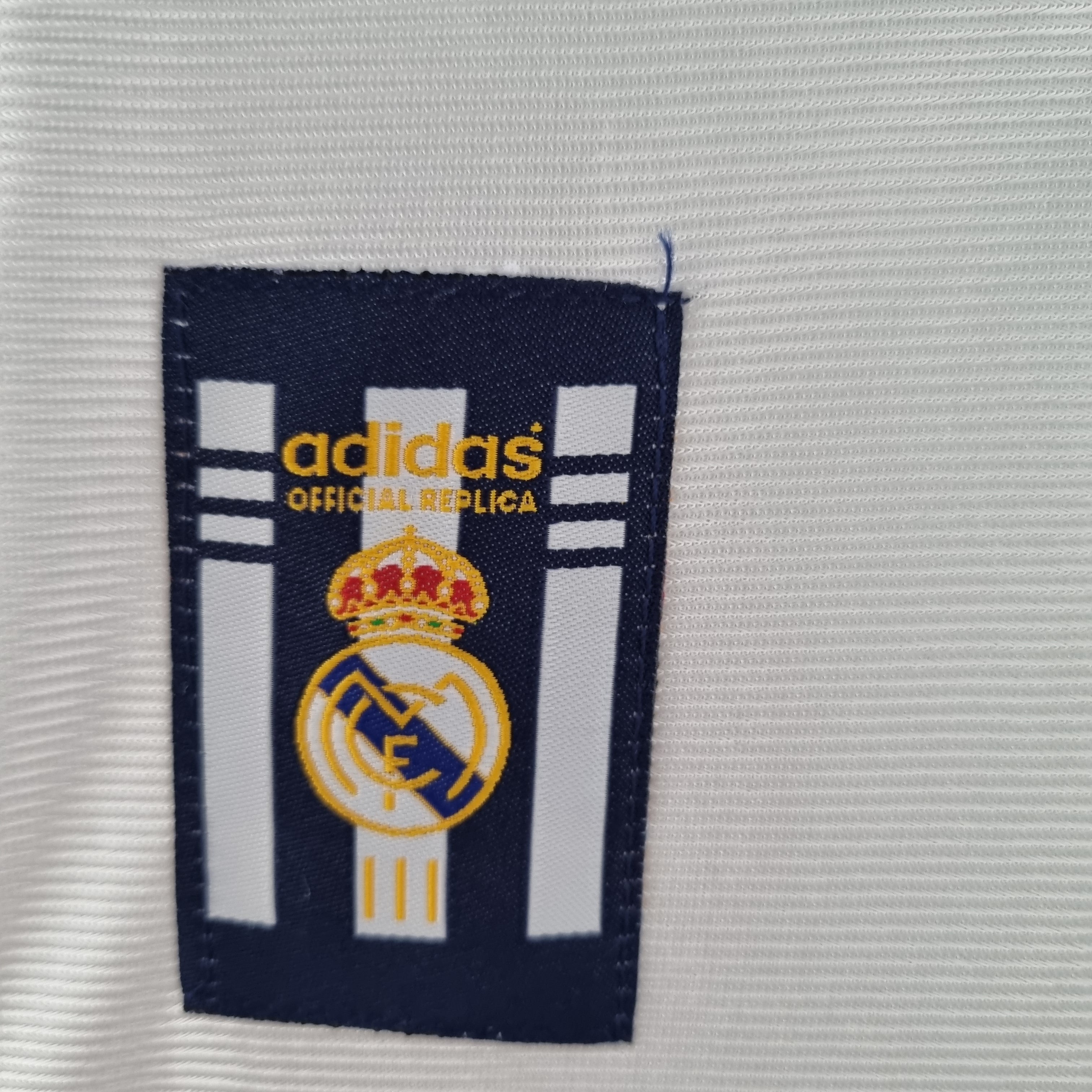 Real Madrid home jersey. Season 99/00