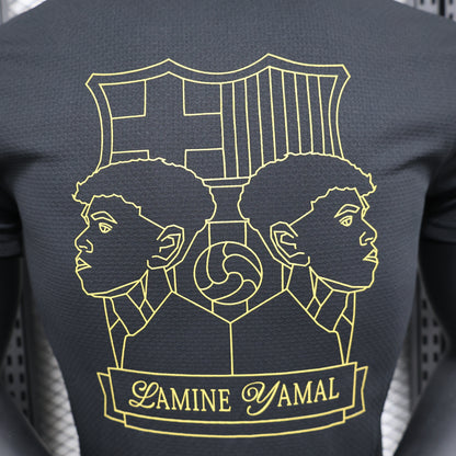 Barcelona Lamine Yamal 304 Special Edition Black jersey. Season 24/25 (Player Edition)