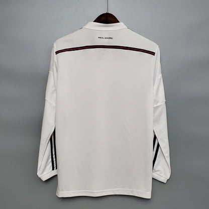 Real Madrid longsleeve home jersey. Season 14/15