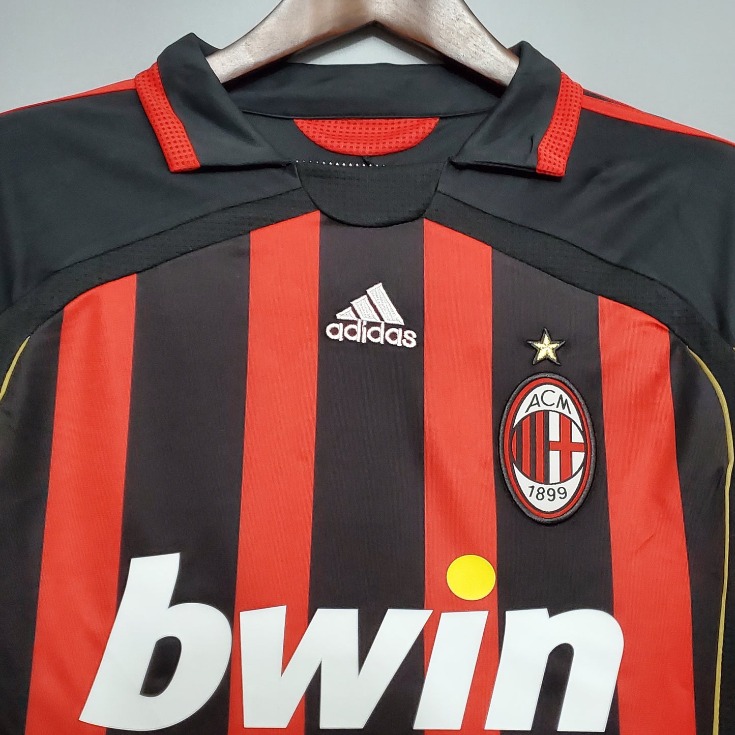 AC Milan longsleeve home jersey. Season 06/07