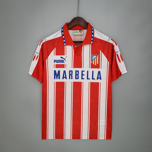 Atletico Madrid home jersey. Season 94/95