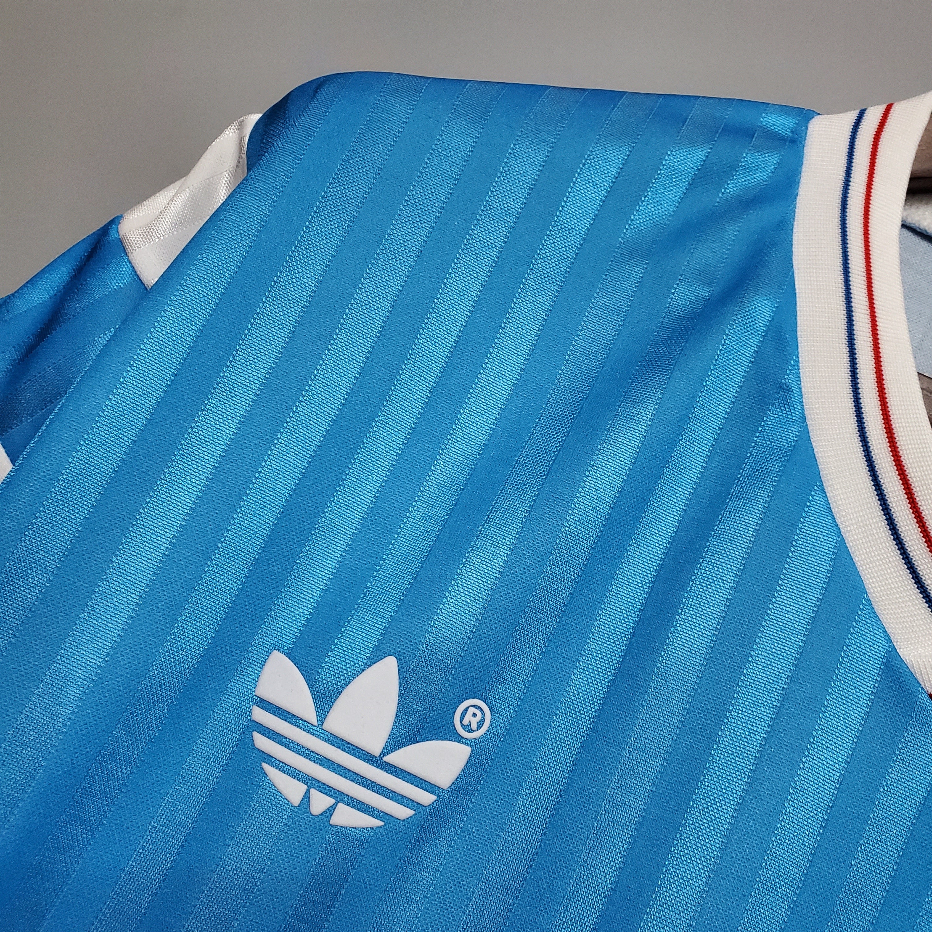 Marseille Olympique away jersey. Season 89/90