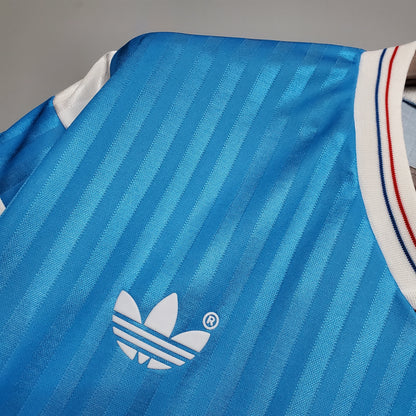 Marseille Olympique away jersey. Season 89/90