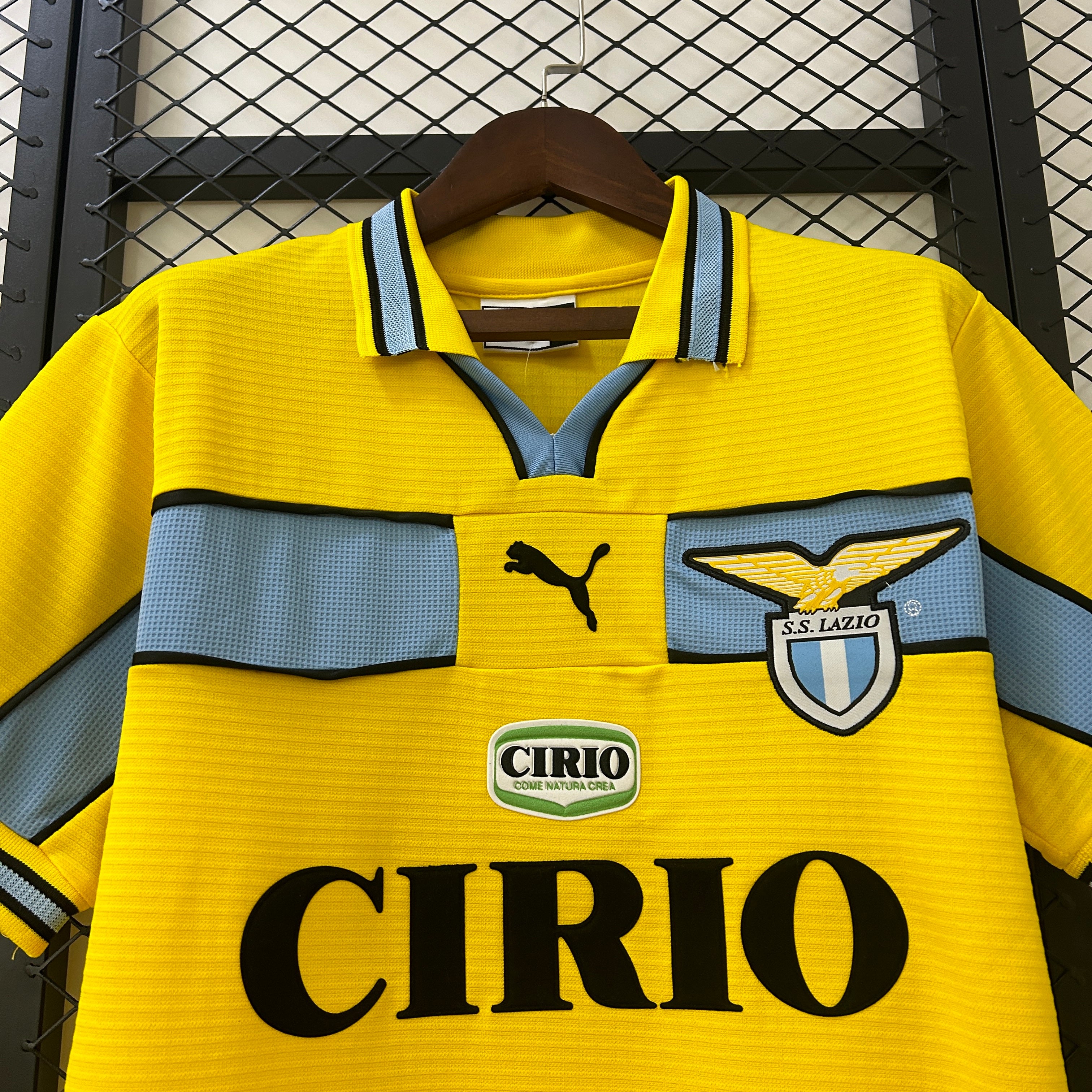 Lazio away jersey. Season 98/99