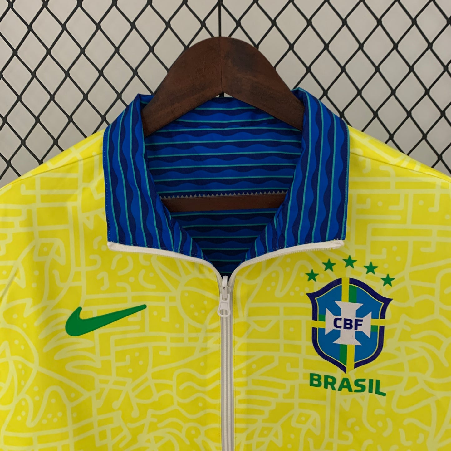 Brazil double-sided Windbreaker