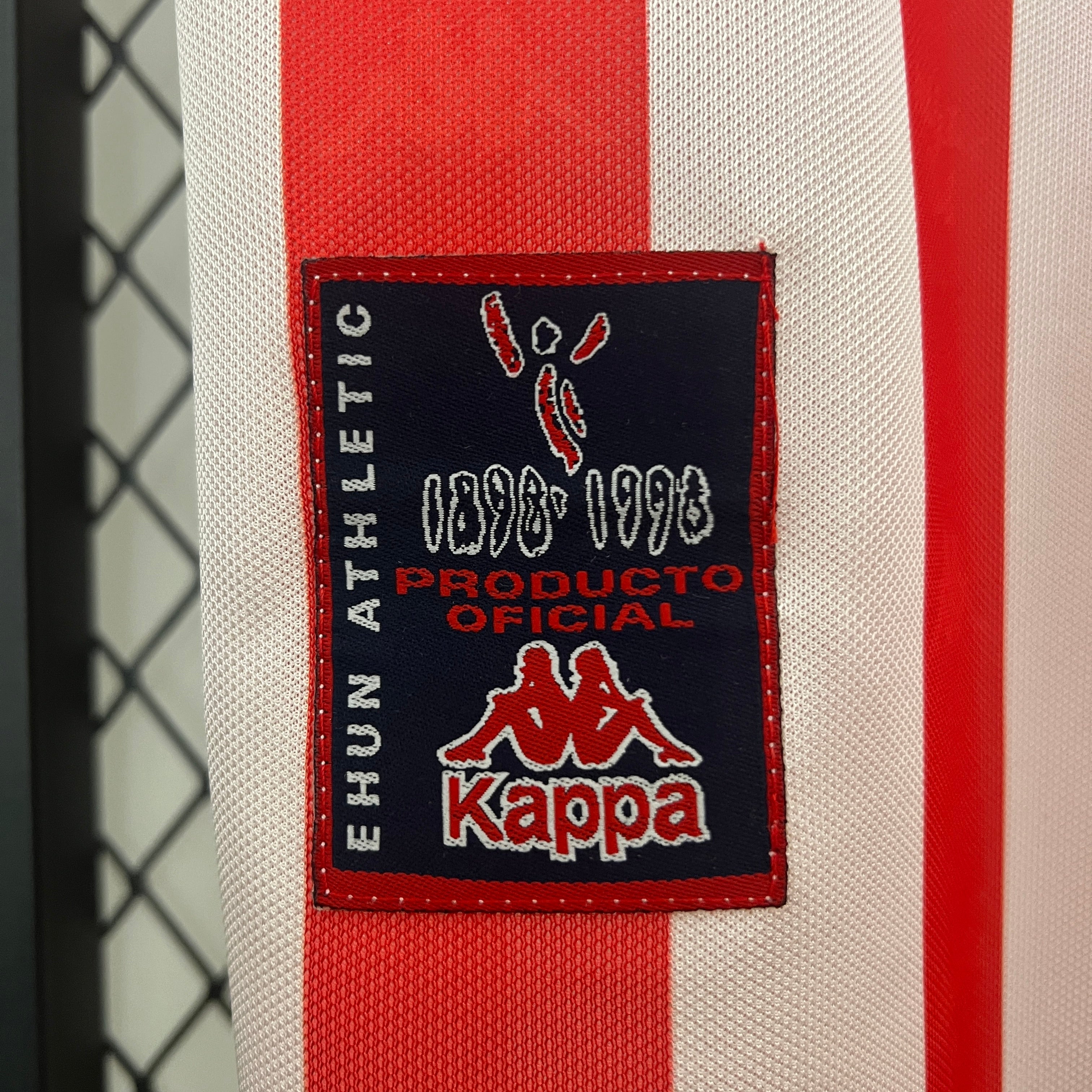 Athletic Bilbao 100th Anniversary Home jersey.