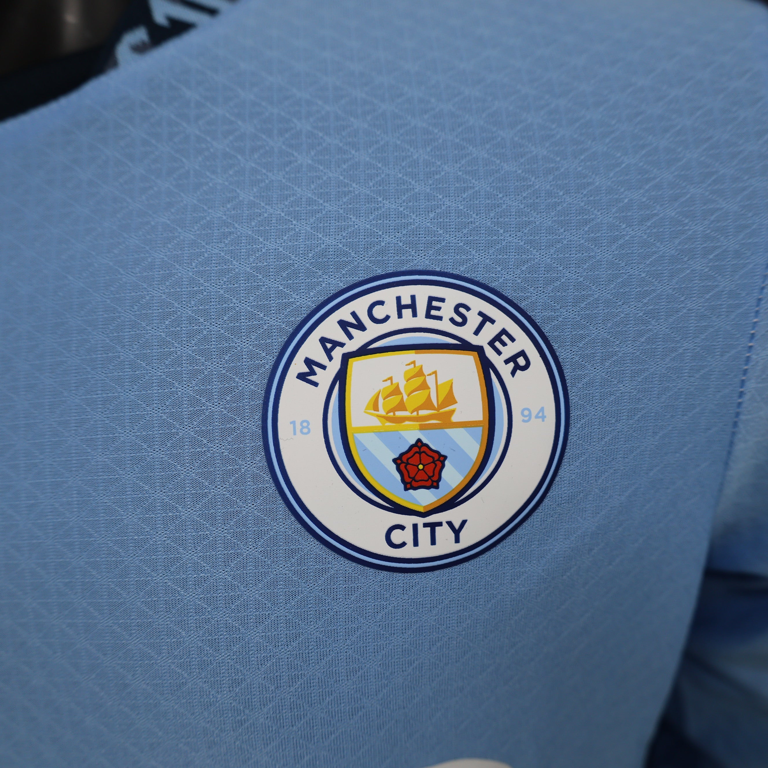 Manchester City longsleeve home jersey. Season 24/25 (Player Version)