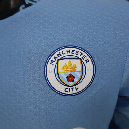 Manchester City longsleeve home jersey. Season 24/25 (Player Version)