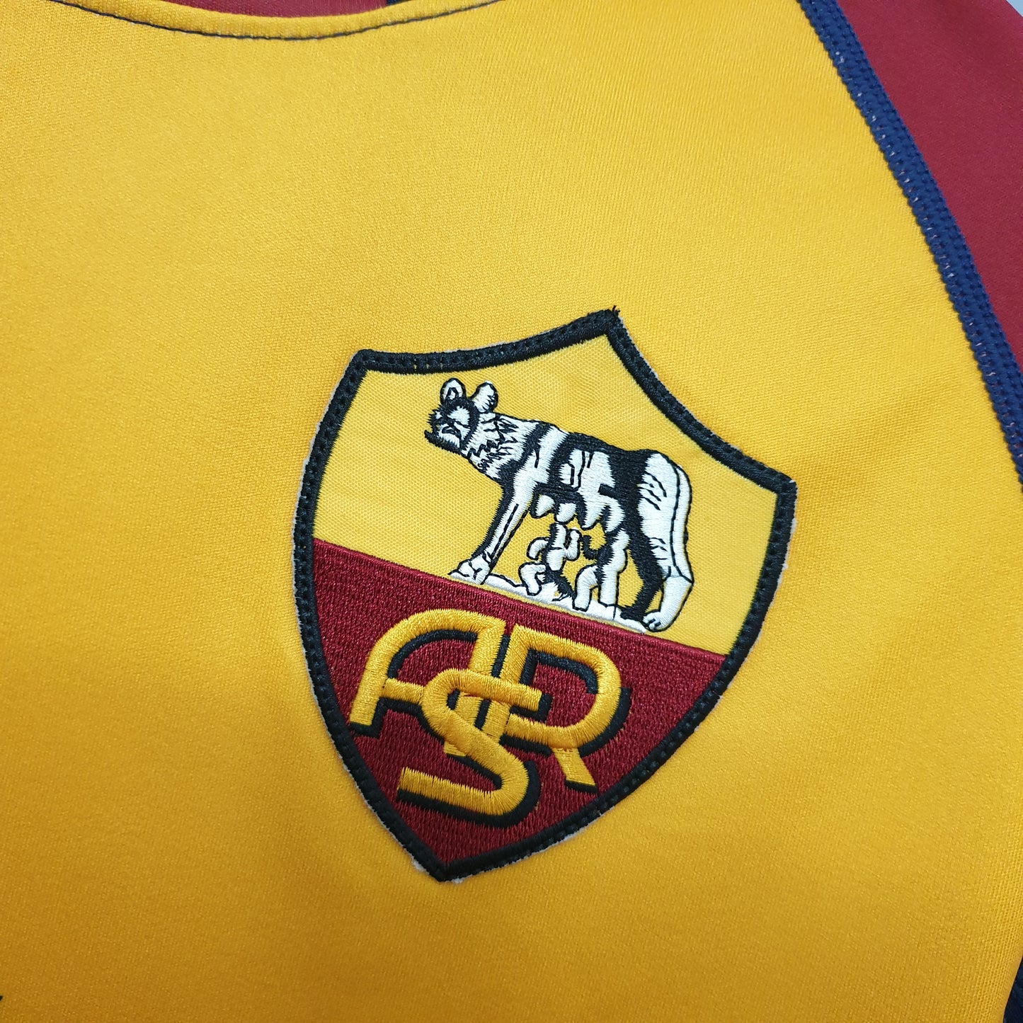AS Roma home jersey. Season 01/02