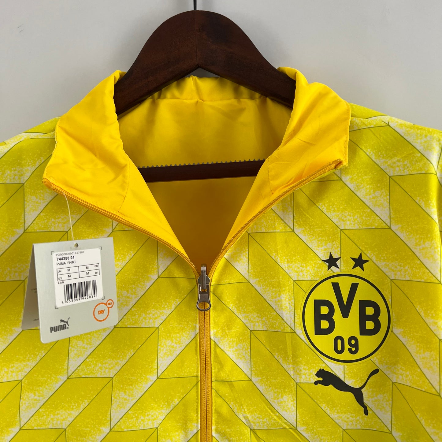 Borussia Dortmund double-sided windbreaker