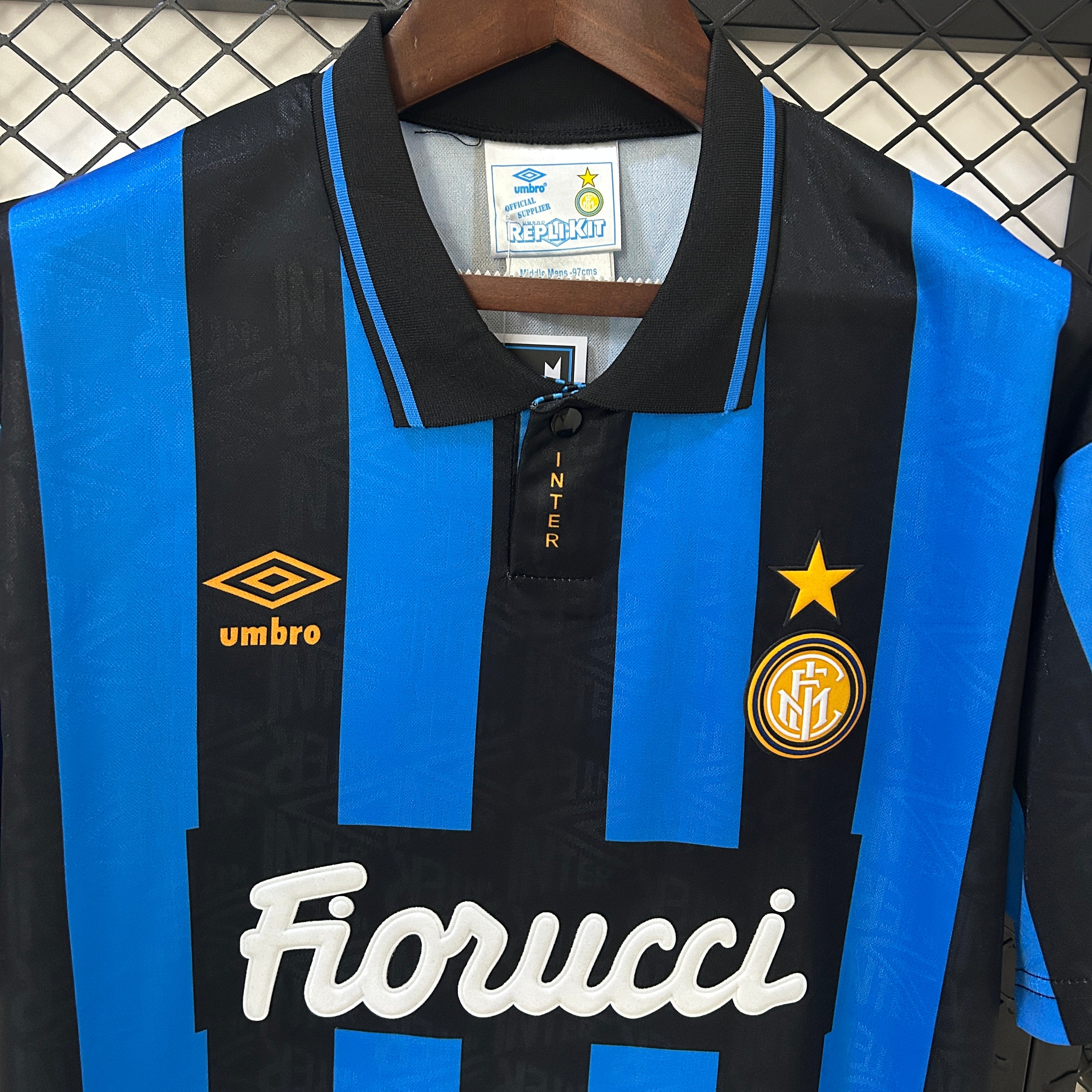 Inter Milan home jersey. Season 92/93