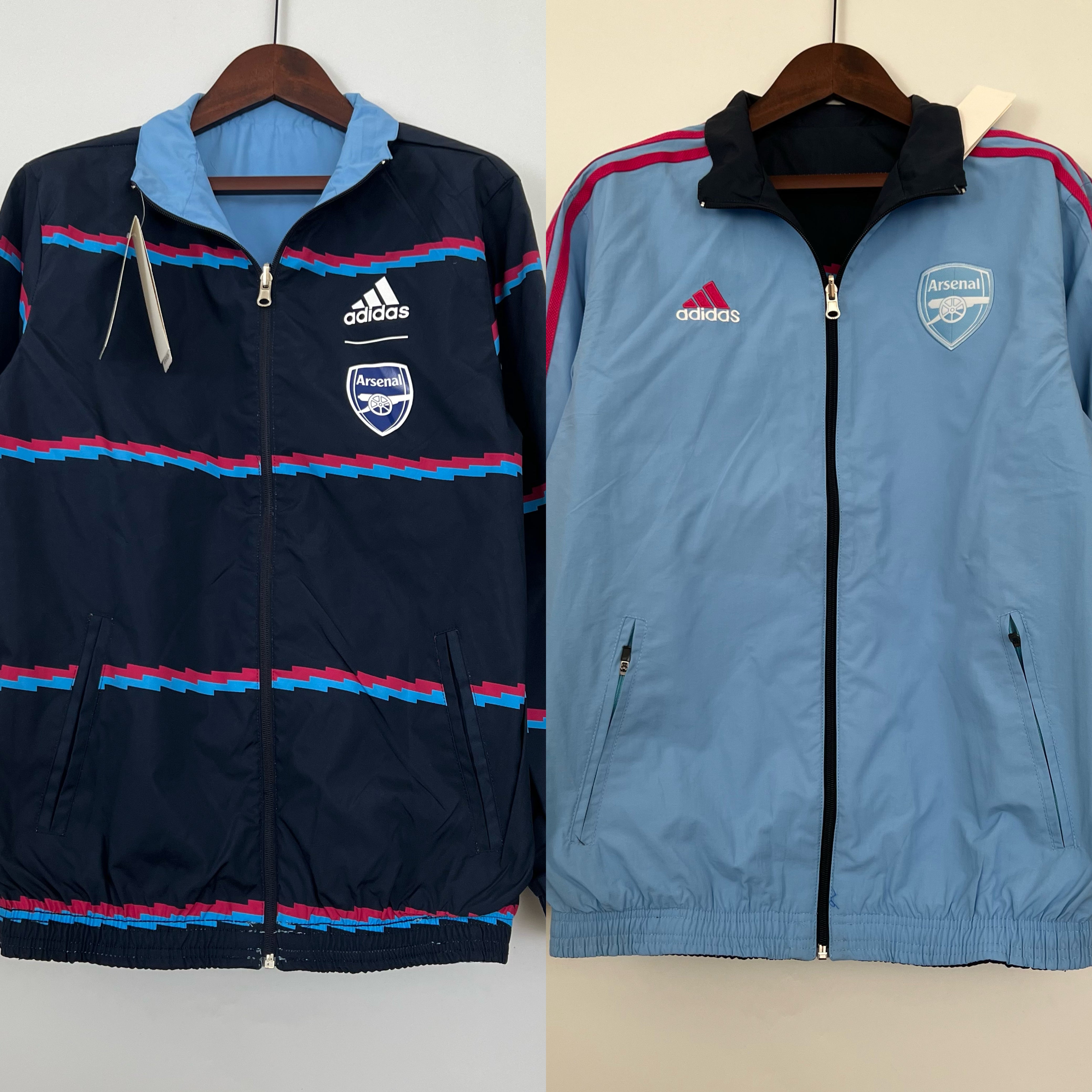 Arsenal double-sided Wiindbreaker
