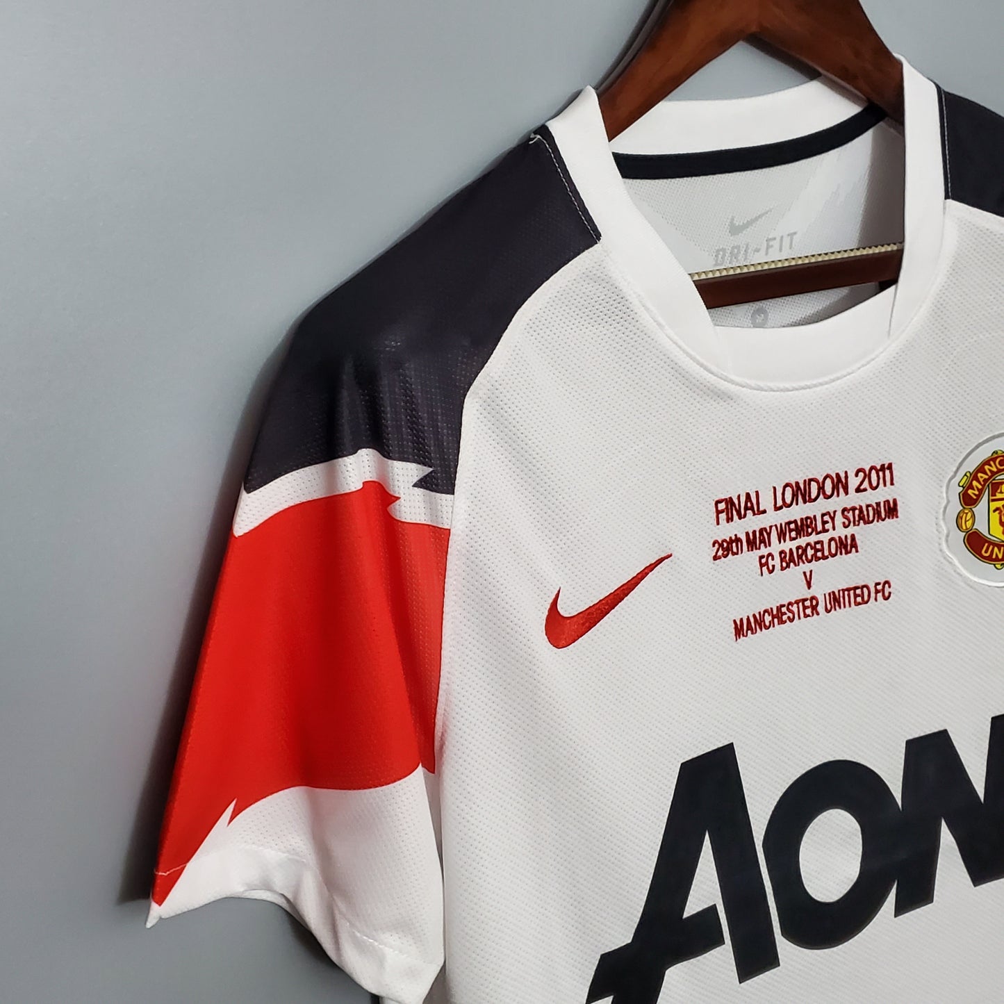 Manchester United UCL Final 2011 jersey. Season 10/11