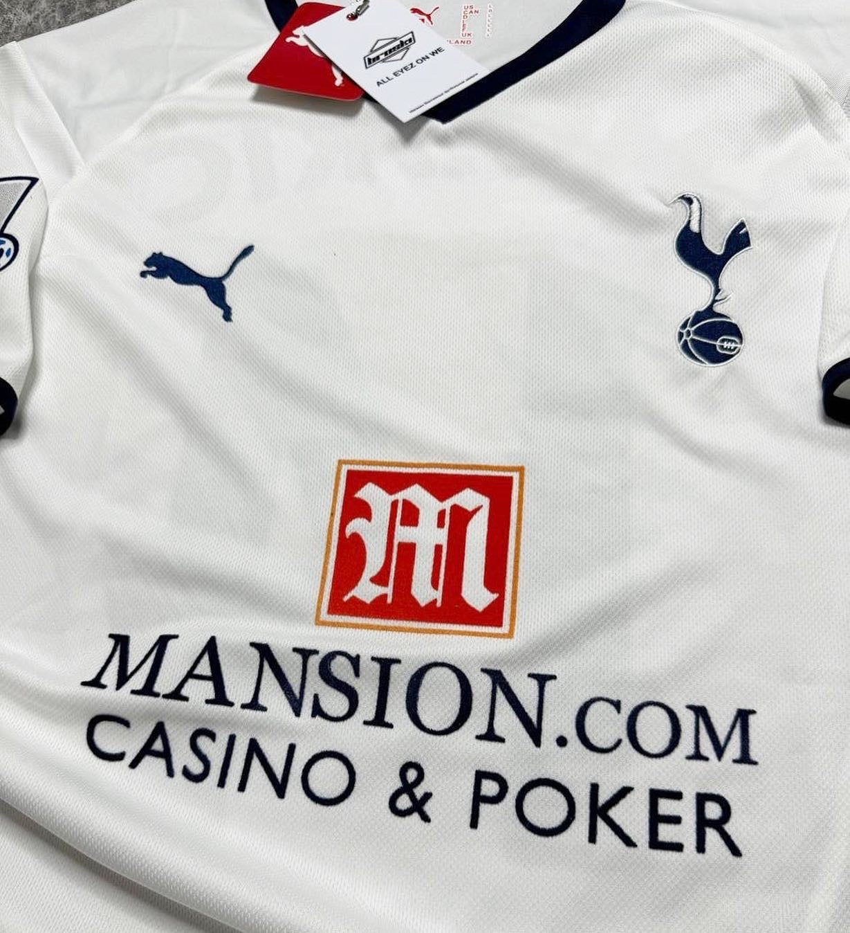 Tottenham Hotspur home jersey. Season 08/09. Luka Modric