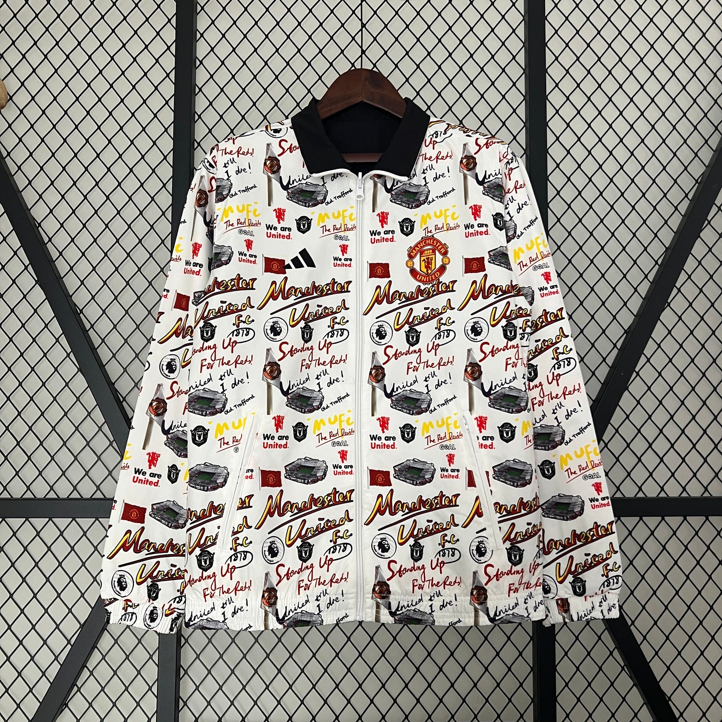 Manchester United double-sided Windbreaker