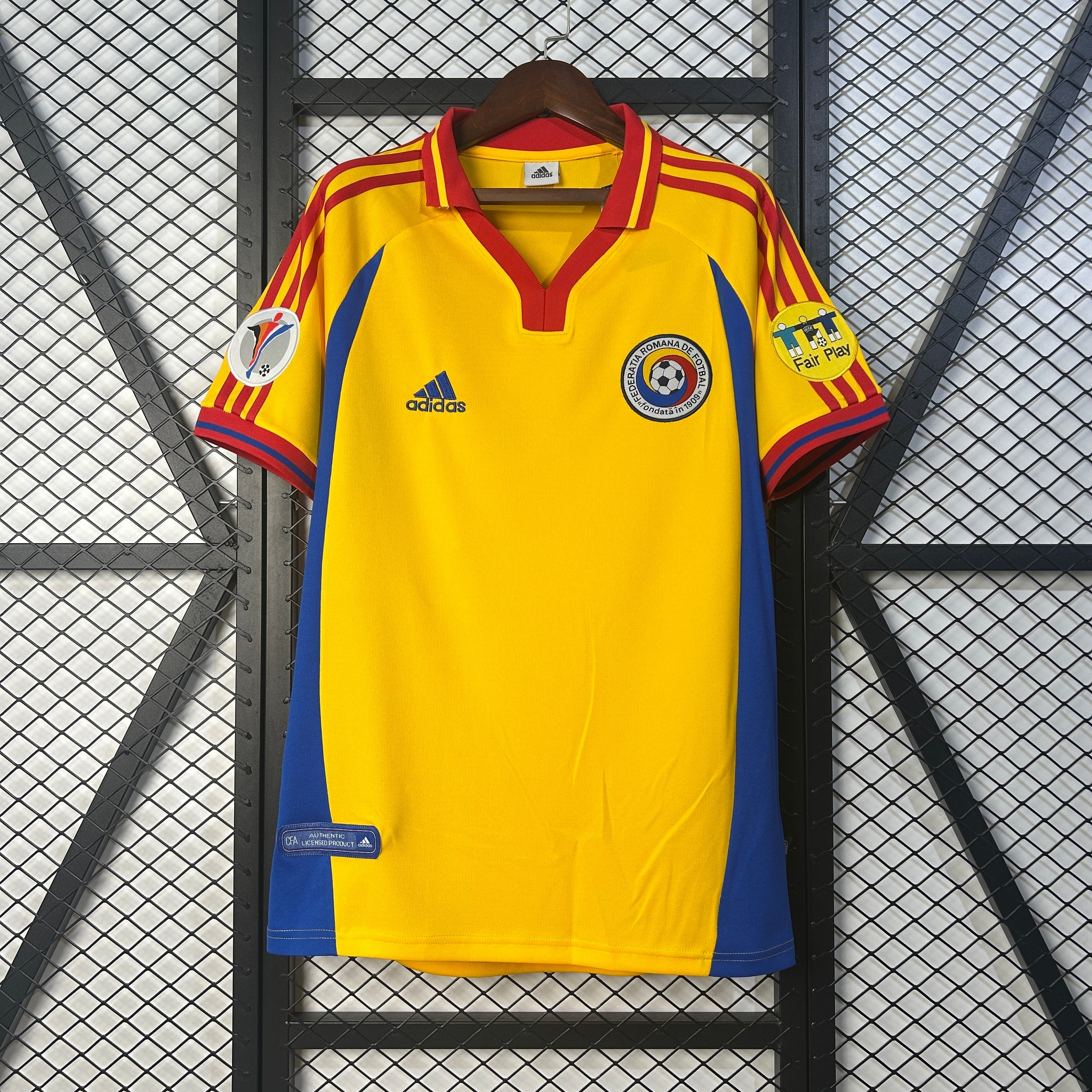 Romania home jersey. Euro 2000