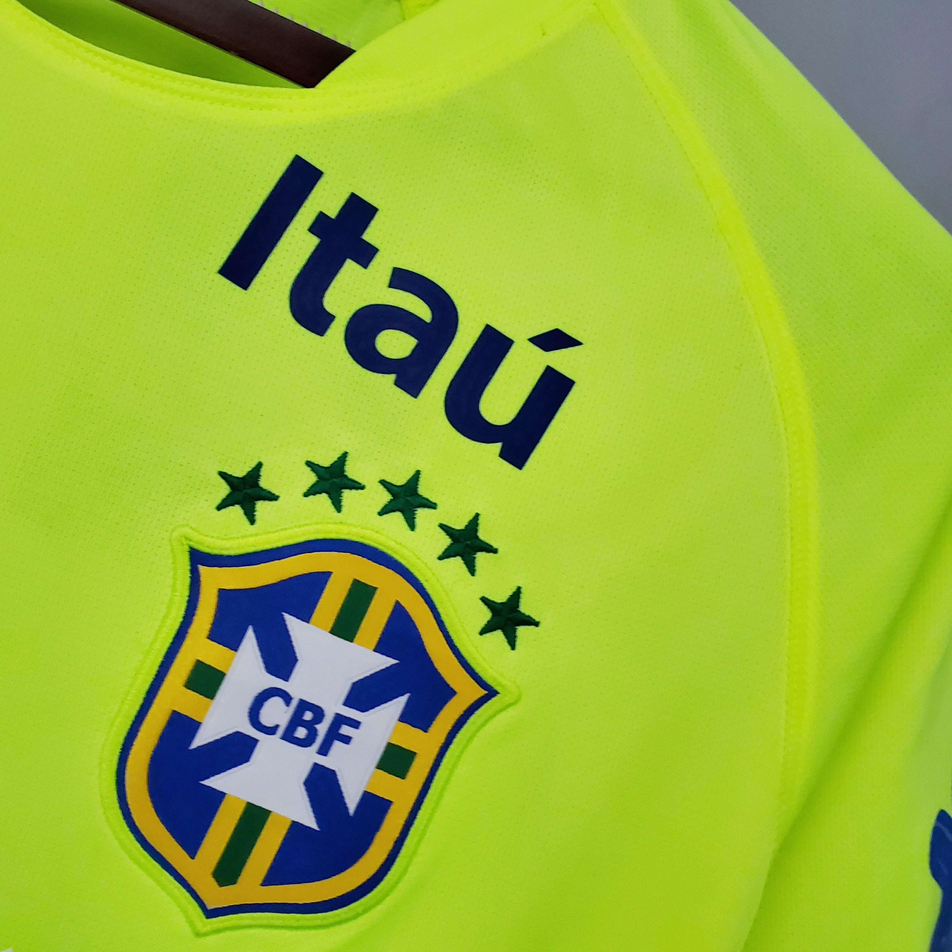 Brazil training jersey.