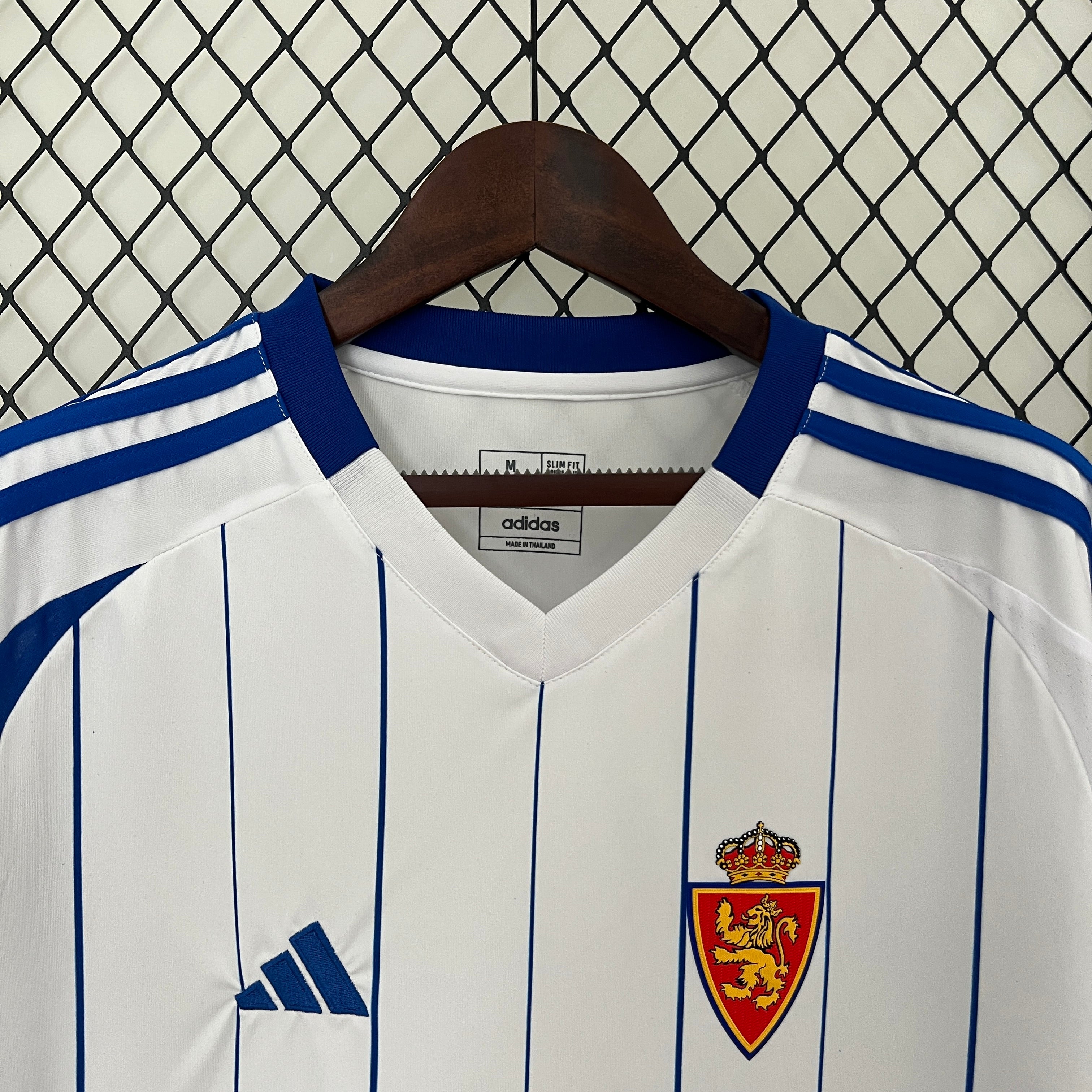 Real Zaragoza home jersey. Season 24/25