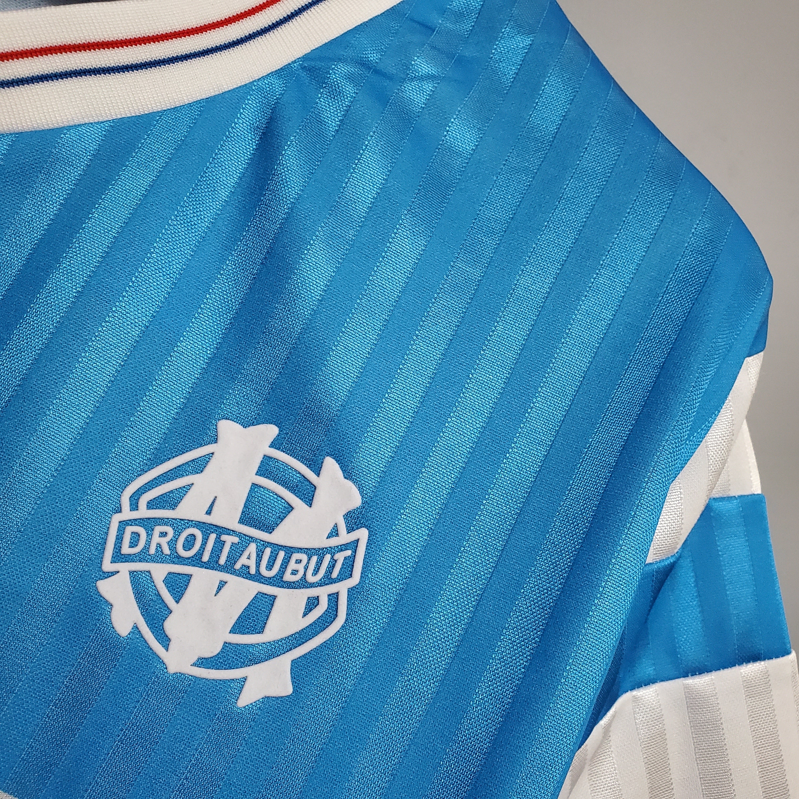 Marseille Olympique away jersey. Season 89/90